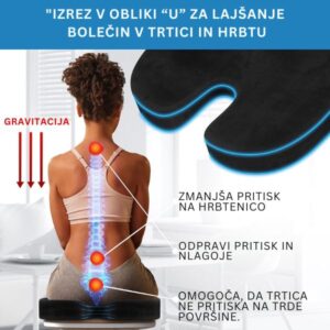 Ortopedska blazina za sedenje – ComfortLux - Image 3